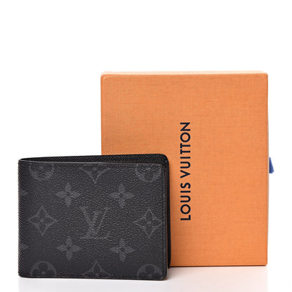 Louis Vuitton Monogram Eclipse Slender Wallet 10 of 10
