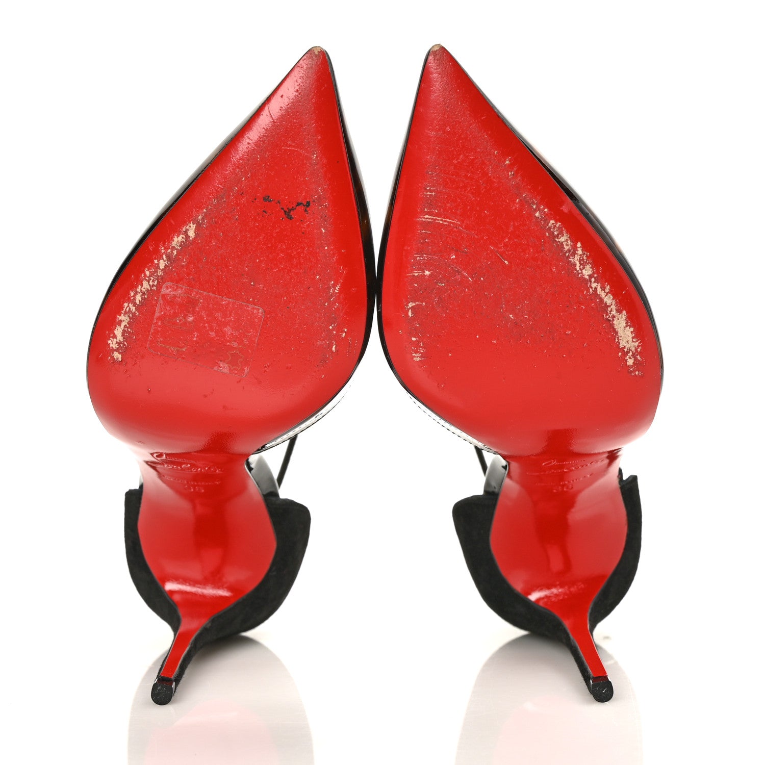 Christian Louboutin Patent Tartaruga Uptown 100 Pumps 36 Version Testa Di Moro 5 of 7