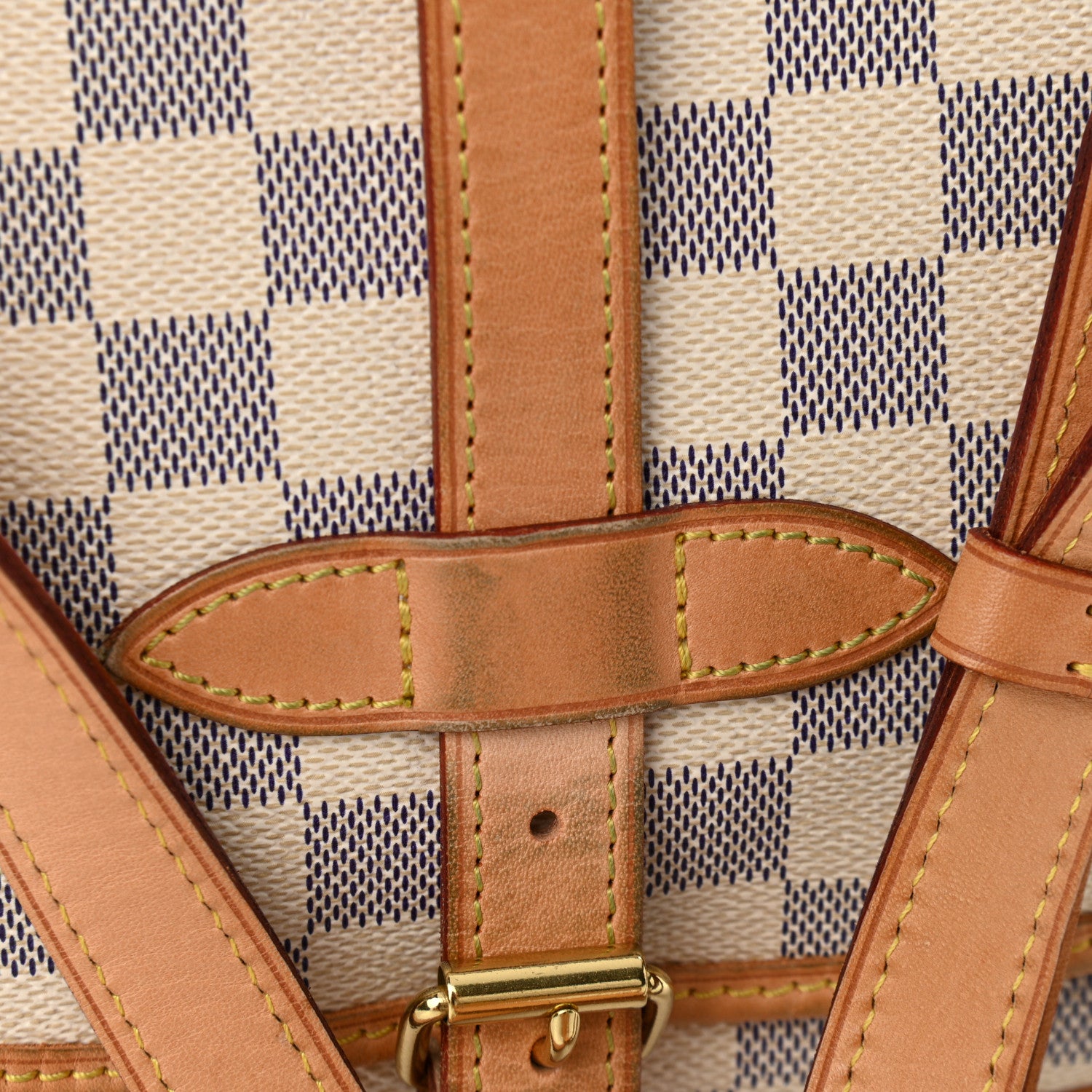 Louis Vuitton Damier Azur Saumur MM 11 of 11