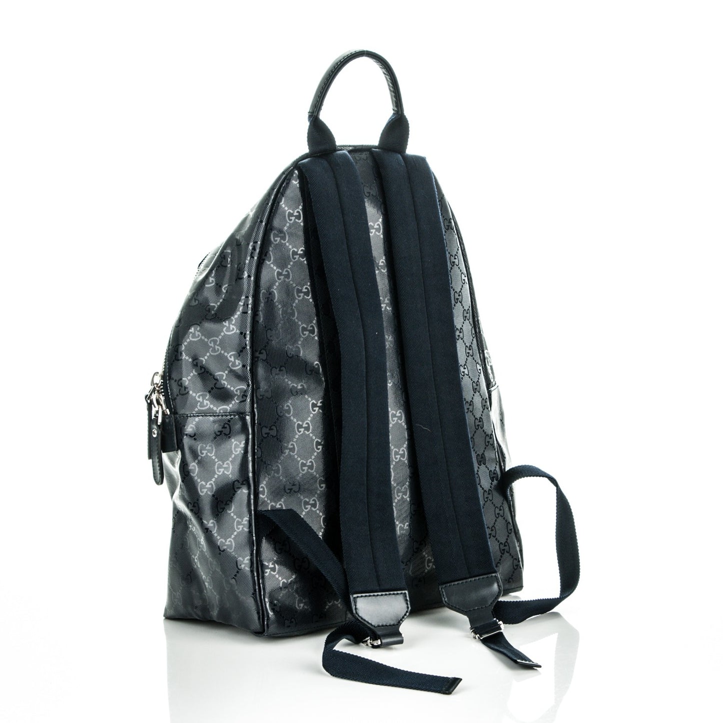 Imprime Monogram Medium Classic Backpack Navy
