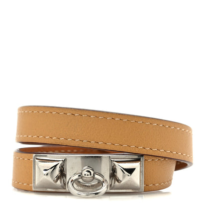 Hermes Swift Rivale Double Tour Bracelet XS Curry 1 of 4