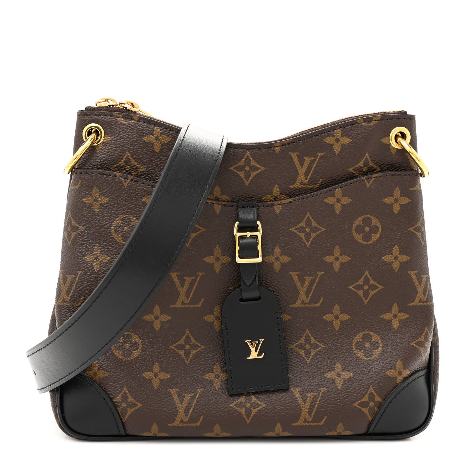 Louis Vuitton Monogram Odeon PM Black 1 of 9
