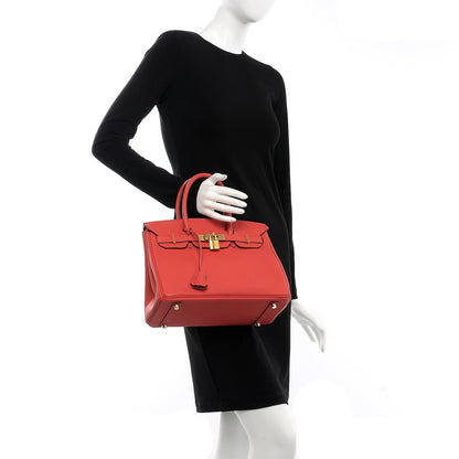 Hermes Togo Birkin 30 Rouge Tomate 2 of 35