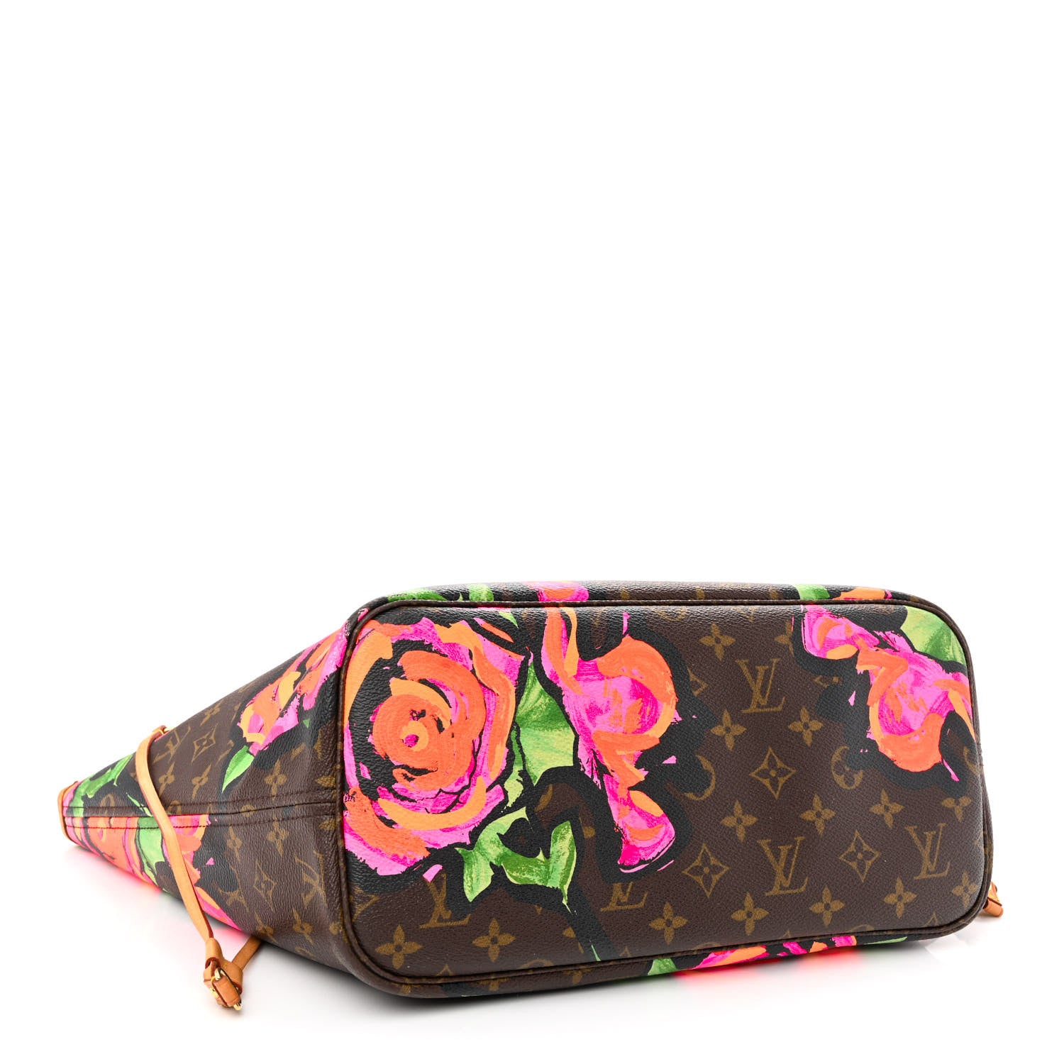 Louis Vuitton Monogram Roses Neverfull MM 4 of 15