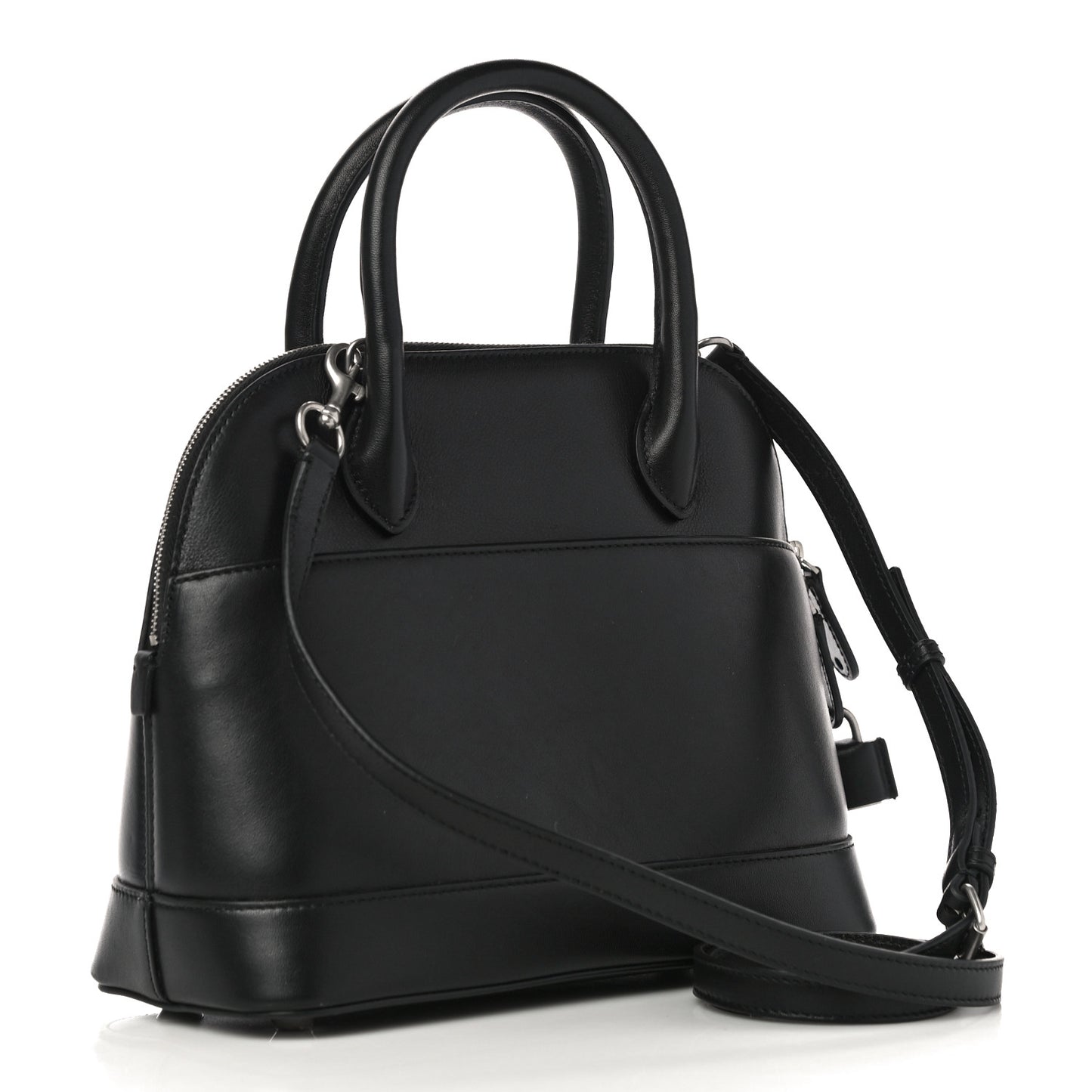 Calfskin You Are The World S Ville Top Handle Bag Black Multicolor