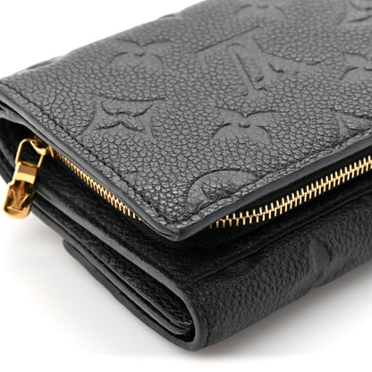 Louis Vuitton Empreinte Metis Compact Wallet Black 9 of 12