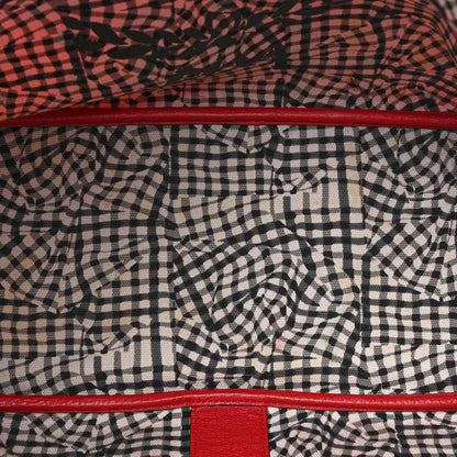 MCM Visetos Medium Liz Reversible Shopper Tote Ruby Red 9 of 31