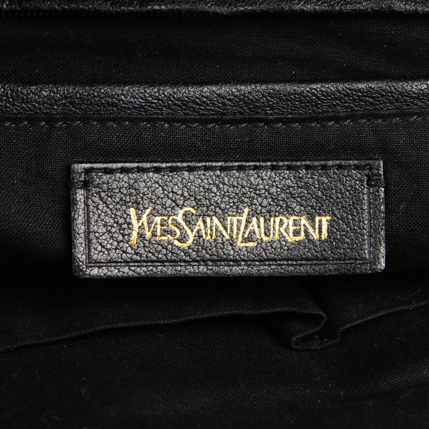 Saint Laurent Sheepskin Large Cabas ChYc Black 6 of 7