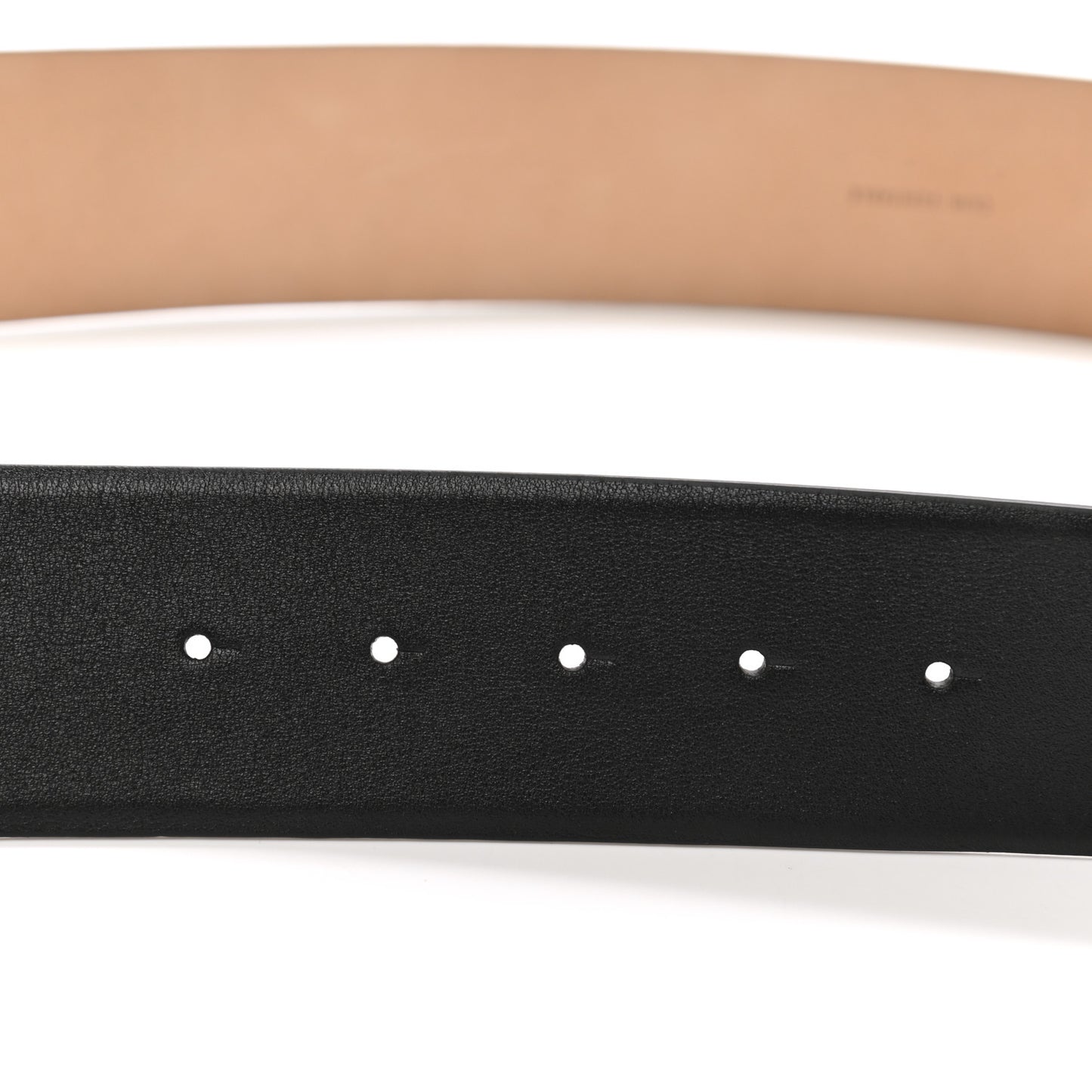 Calfskin CC Belt 90 36 Black