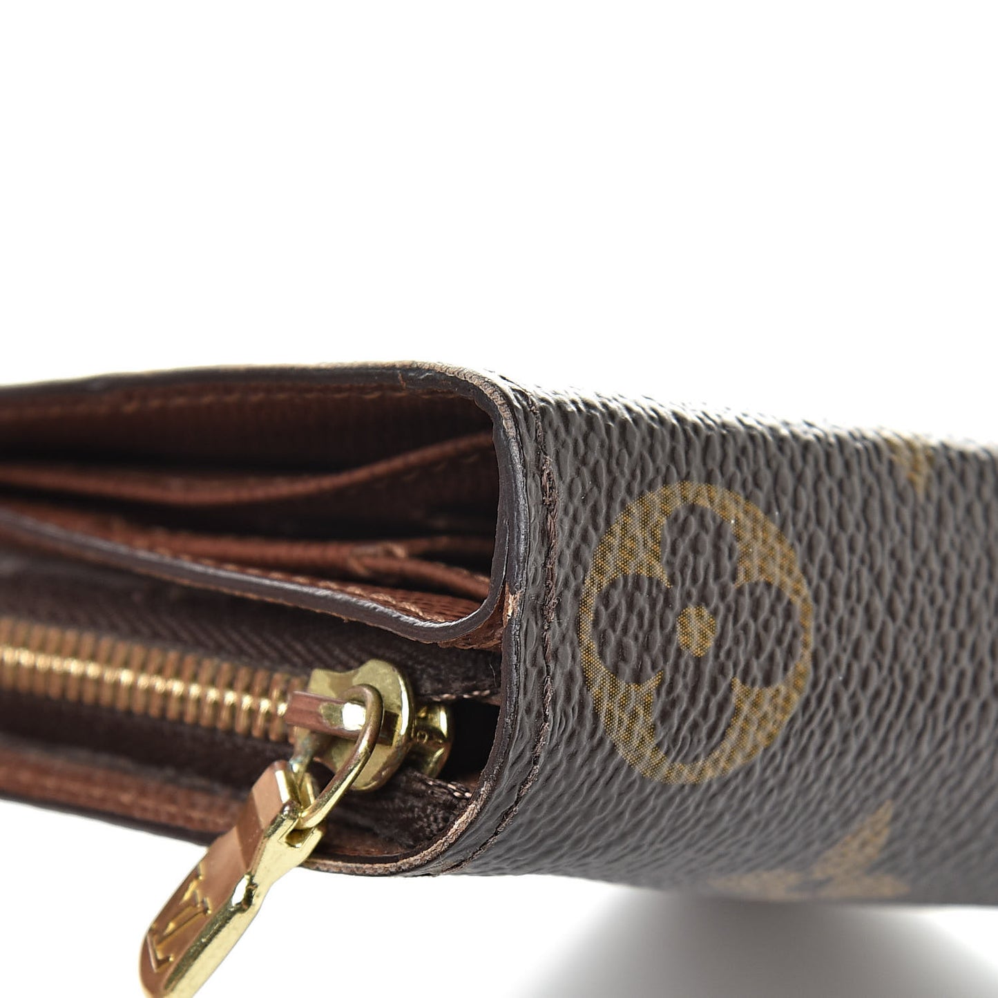 Monogram Compact Zippe Zipped Wallet