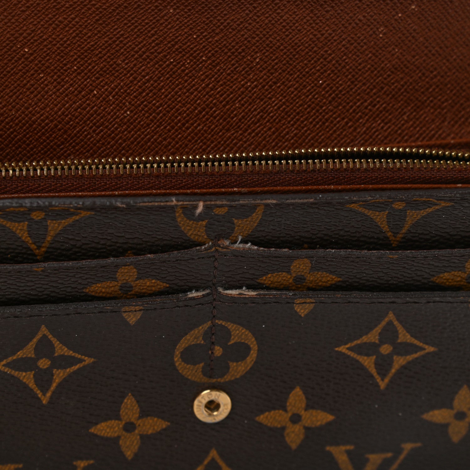 Louis Vuitton Monogram Sarah Wallet NM 7 of 8