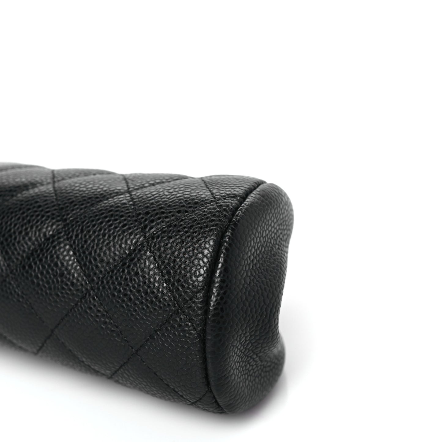 Caviar Quilted Timeless Clutch Black