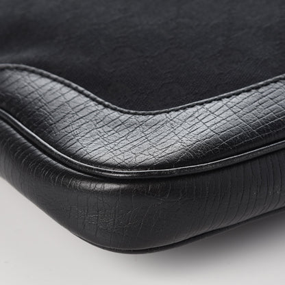 Gucci Monogram Small Jackie O Hobo Black 15 of 16