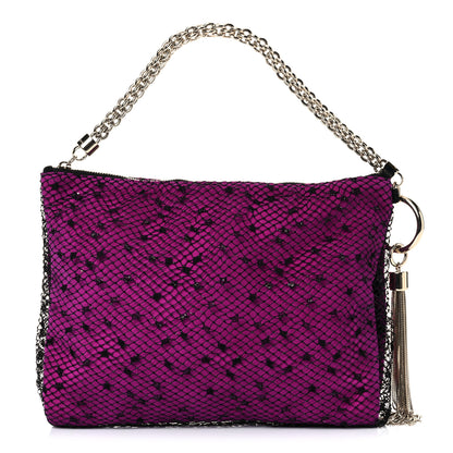 Jimmy Choo Callie Clutch Purple 3 of 9