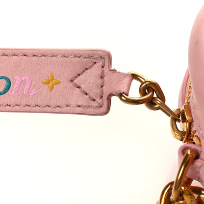 Louis Vuitton LOUIS VUITTON Calfskin New Wave Camera Bag Smoothie Pink 12 of 13