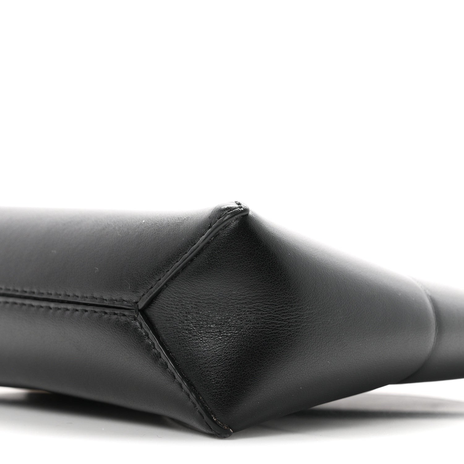 Loewe Shiny Calfskin Puzzle Fold Pouch Black 9 of 9