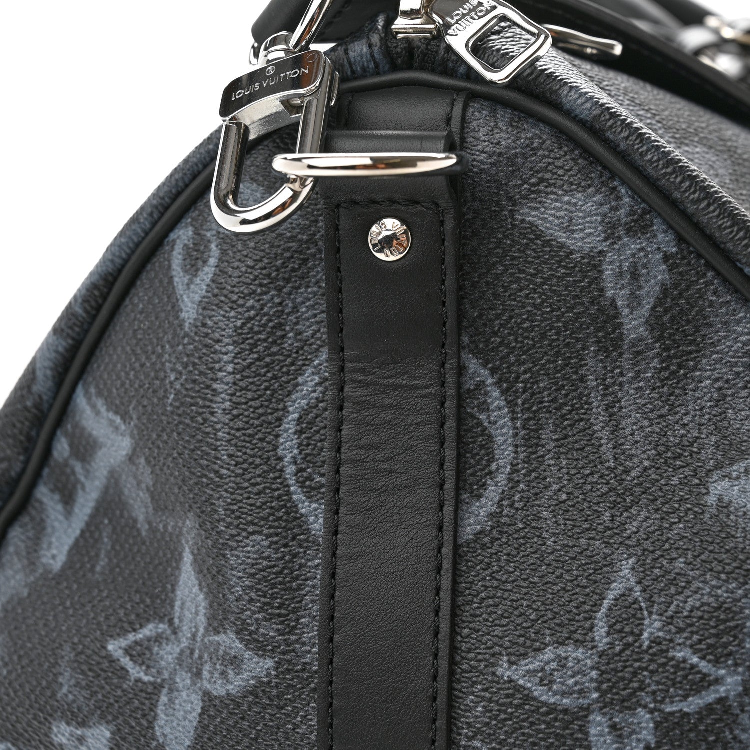 Louis Vuitton Monogram Pastel Keepall Bandouliere 50 Black 14 of 14