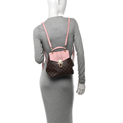 Louis Vuitton Damier Ebene Clapton Backpack Magnolia 2 of 12