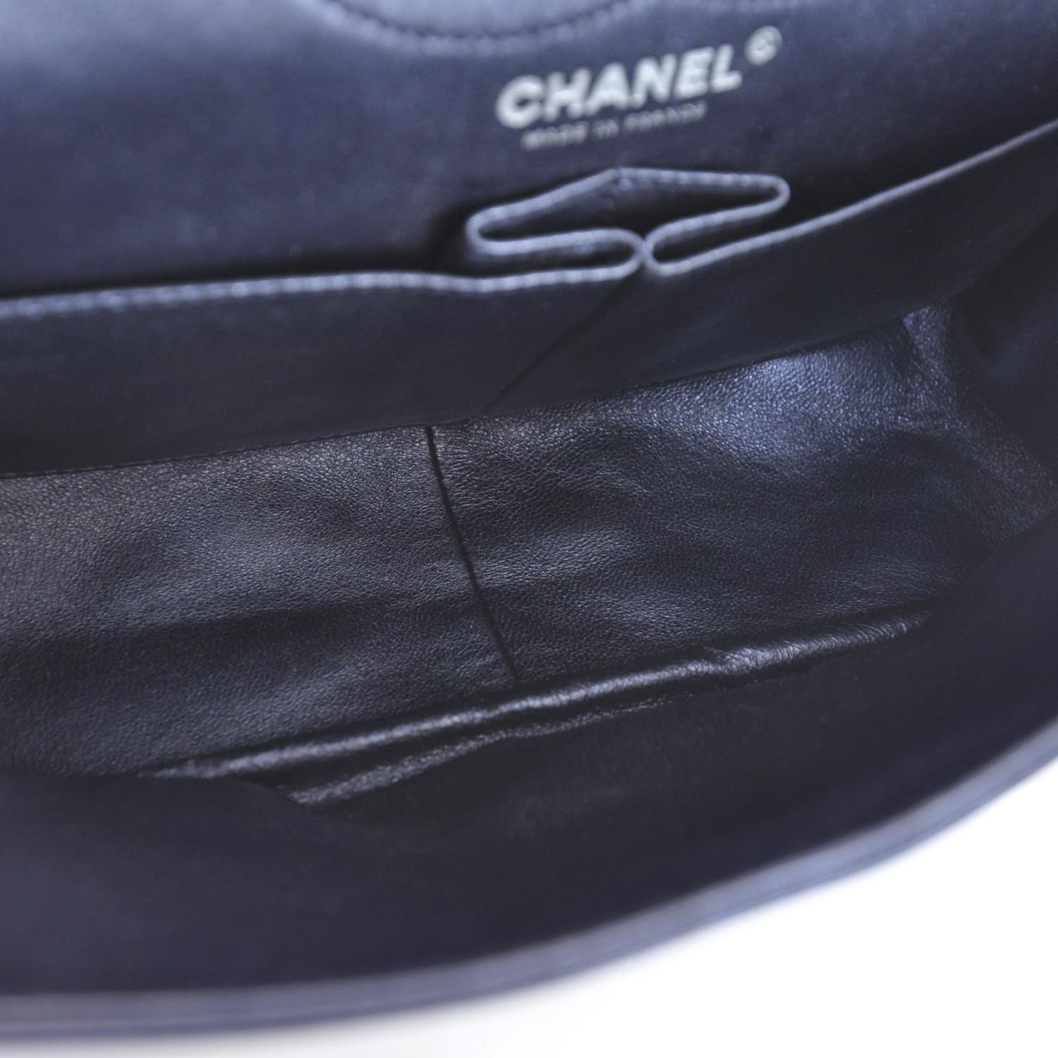 Chanel Calfskin 2.55 Reissue 226 Flap Metallic Blue 8 of 10