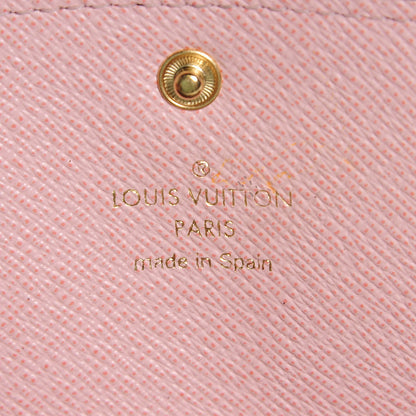 Louis Vuitton Monogram Emilie Wallet Rose Ballerine 7 of 8