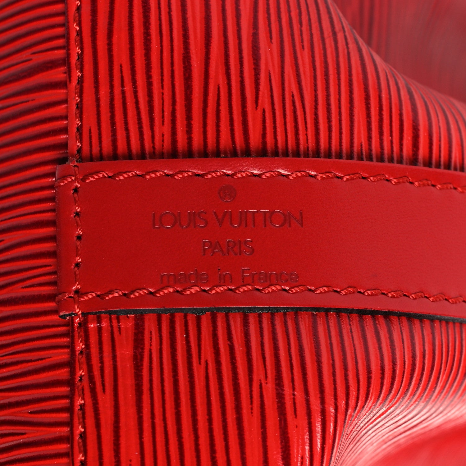 Louis Vuitton Epi Petit Noe Red 6 of 9
