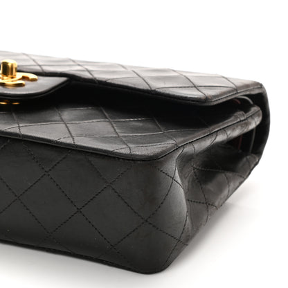Chanel Lambskin Quilted Small Double Flap Black 10 of 11