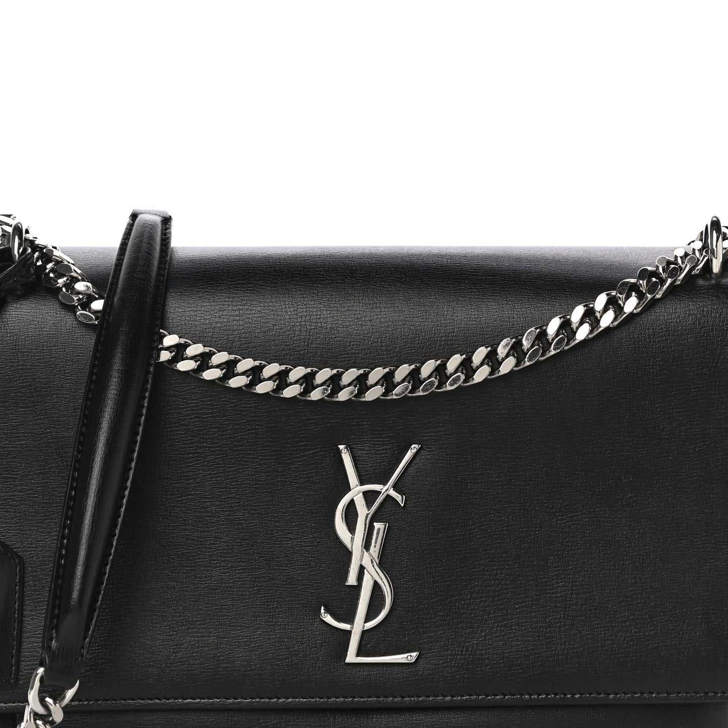 Calfskin Medium Monogram Sunset Black
