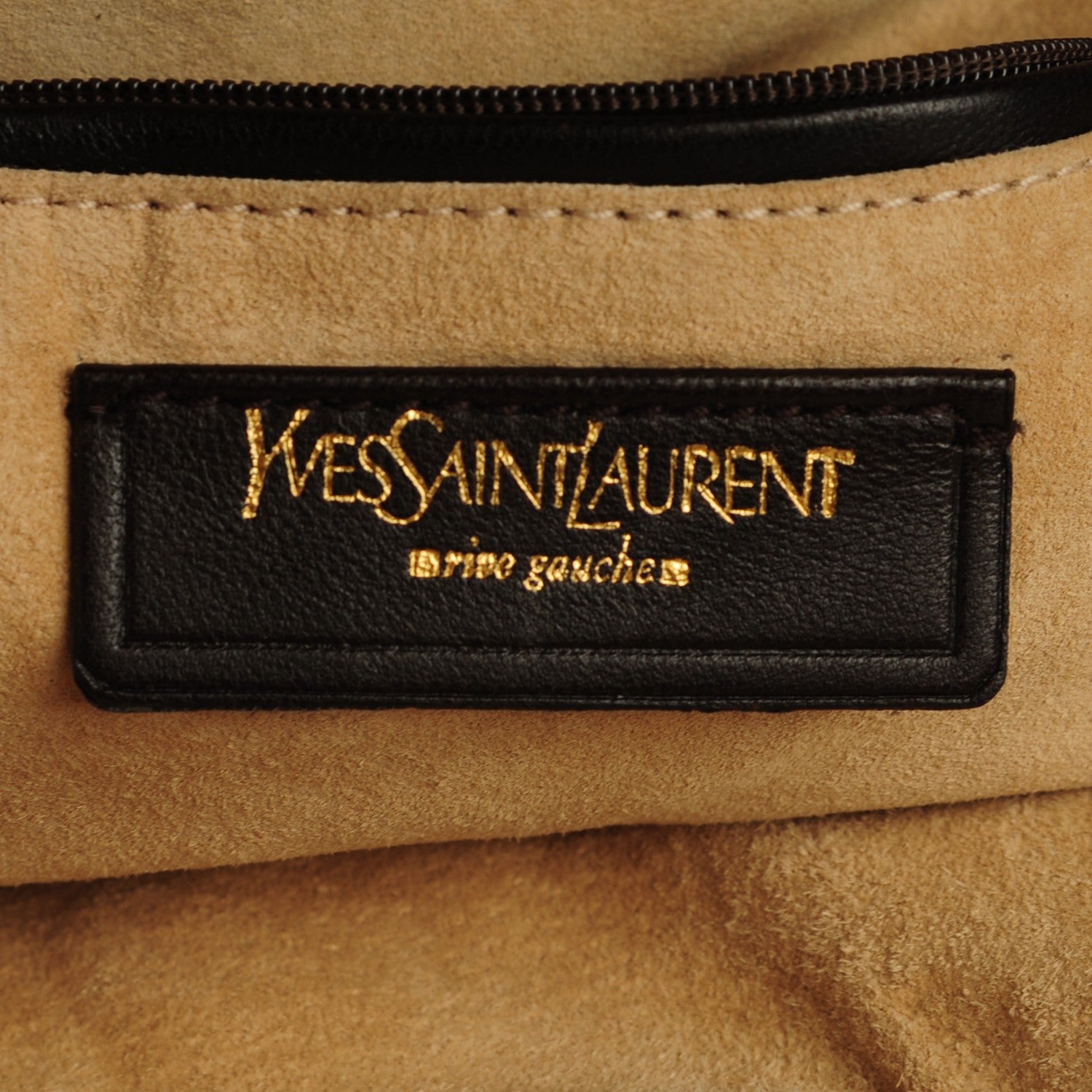 Saint Laurent Calfskin Large Downtown Tote Camel 6 of 7