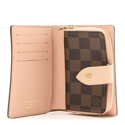 Louis Vuitton Damier Ebene Juliette Wallet Creme 5 of 8