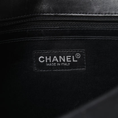 Chanel Nylon Medium Travel Flap Black 6 of 13