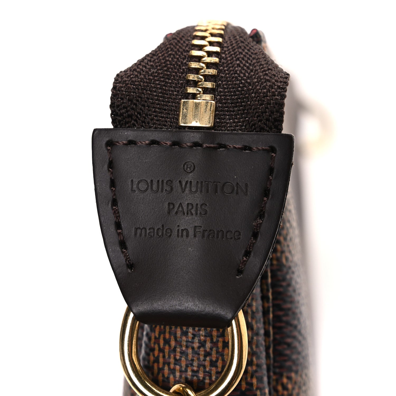 Louis Vuitton Damier Ebene Mini Pochette Accessories 6 of 10