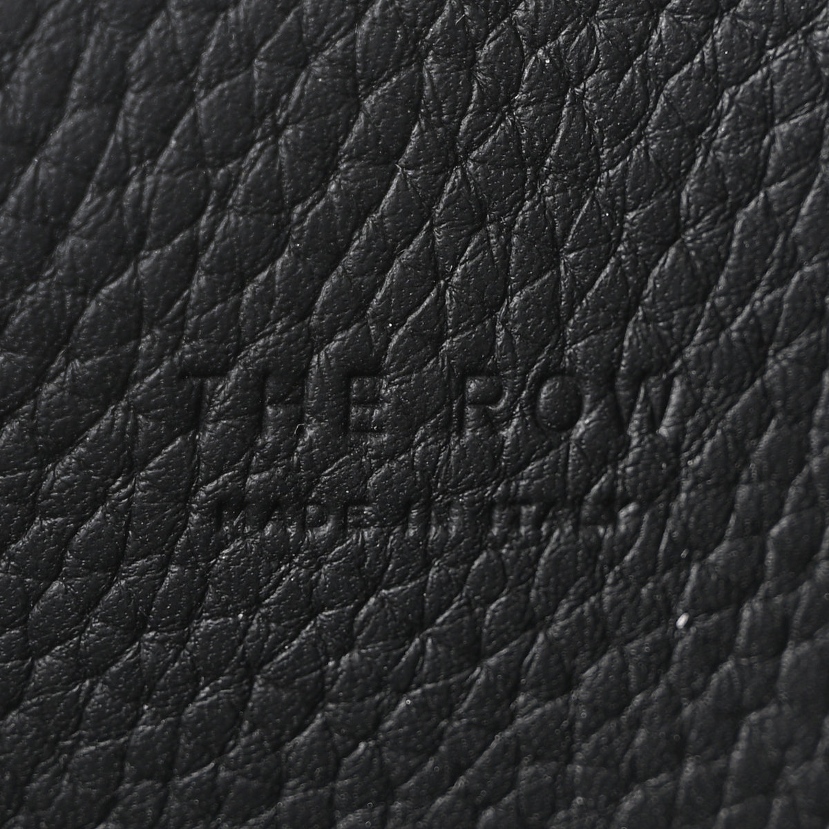 Grained Calfskin Soft Margaux 10 Bag Black