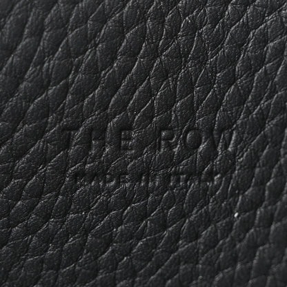 The Row Grained Calfskin Soft Margaux 10 Bag Black 6 of 9