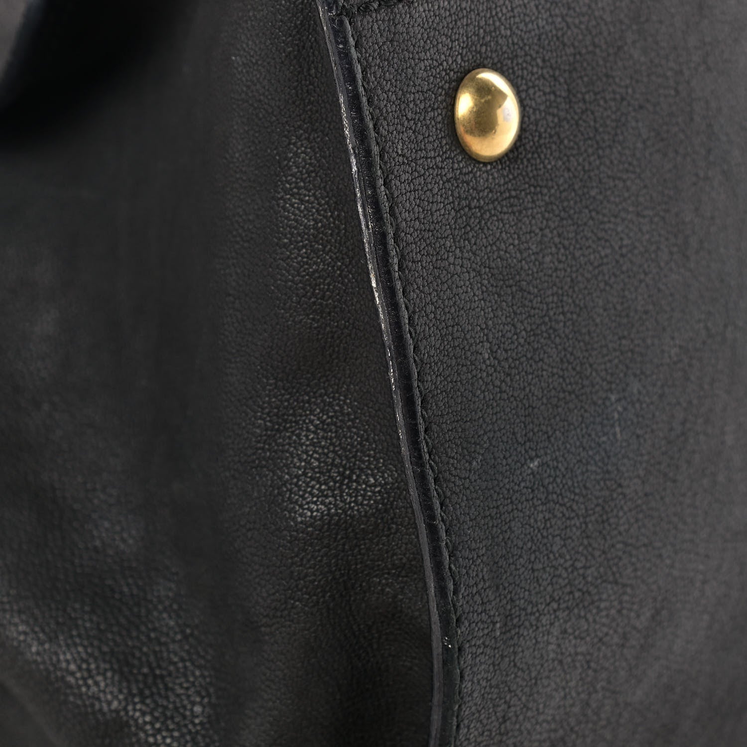 Saint Laurent Sheepskin Large Cabas ChYc Black 18 of 19