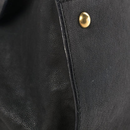 Saint Laurent Sheepskin Large Cabas ChYc Black 18 of 19