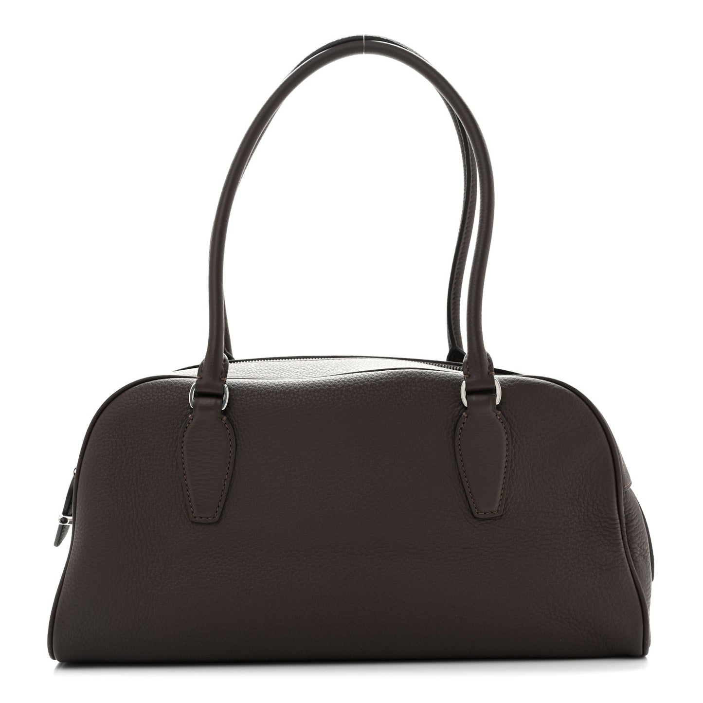 Grained Calfskin EW India Deep Brown