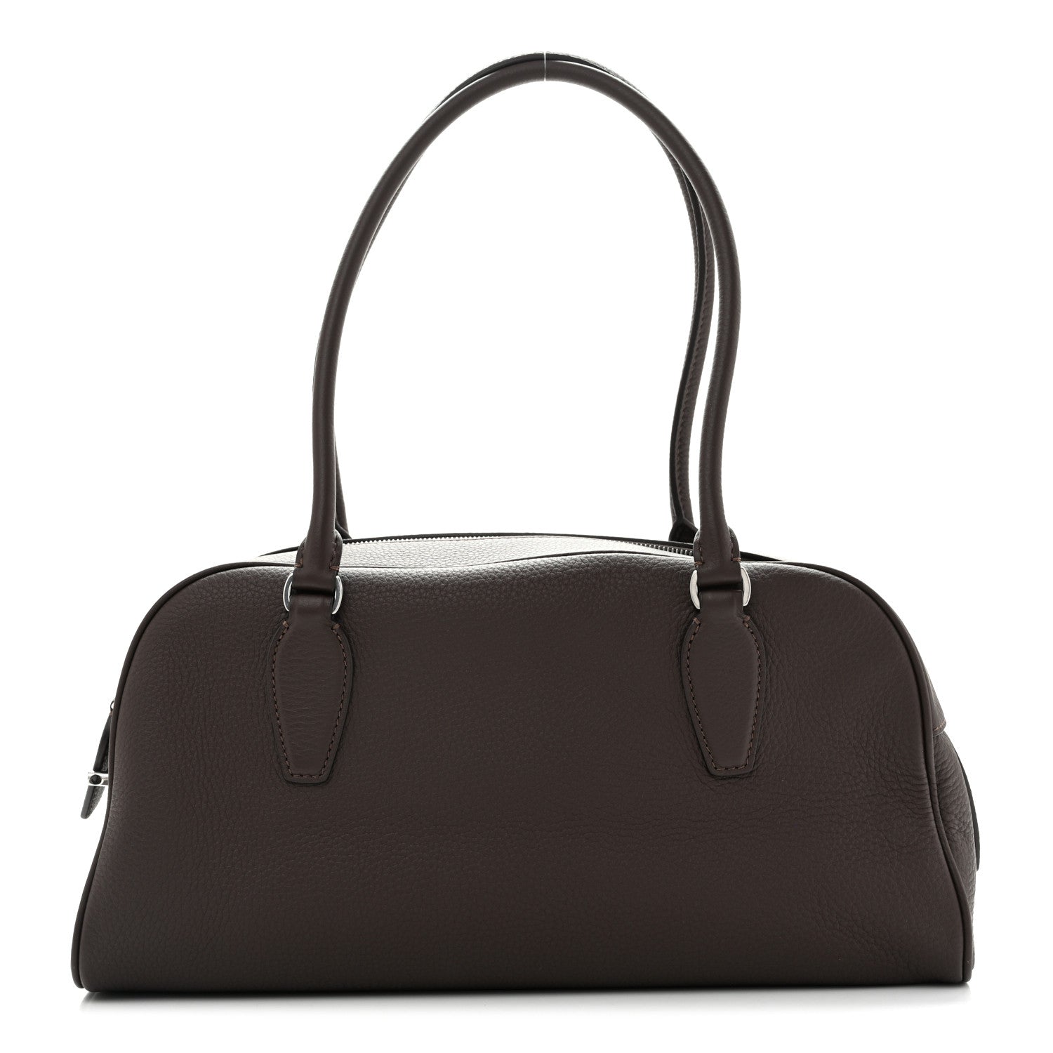 The Row Grained Calfskin EW India Deep Brown 1 of 12