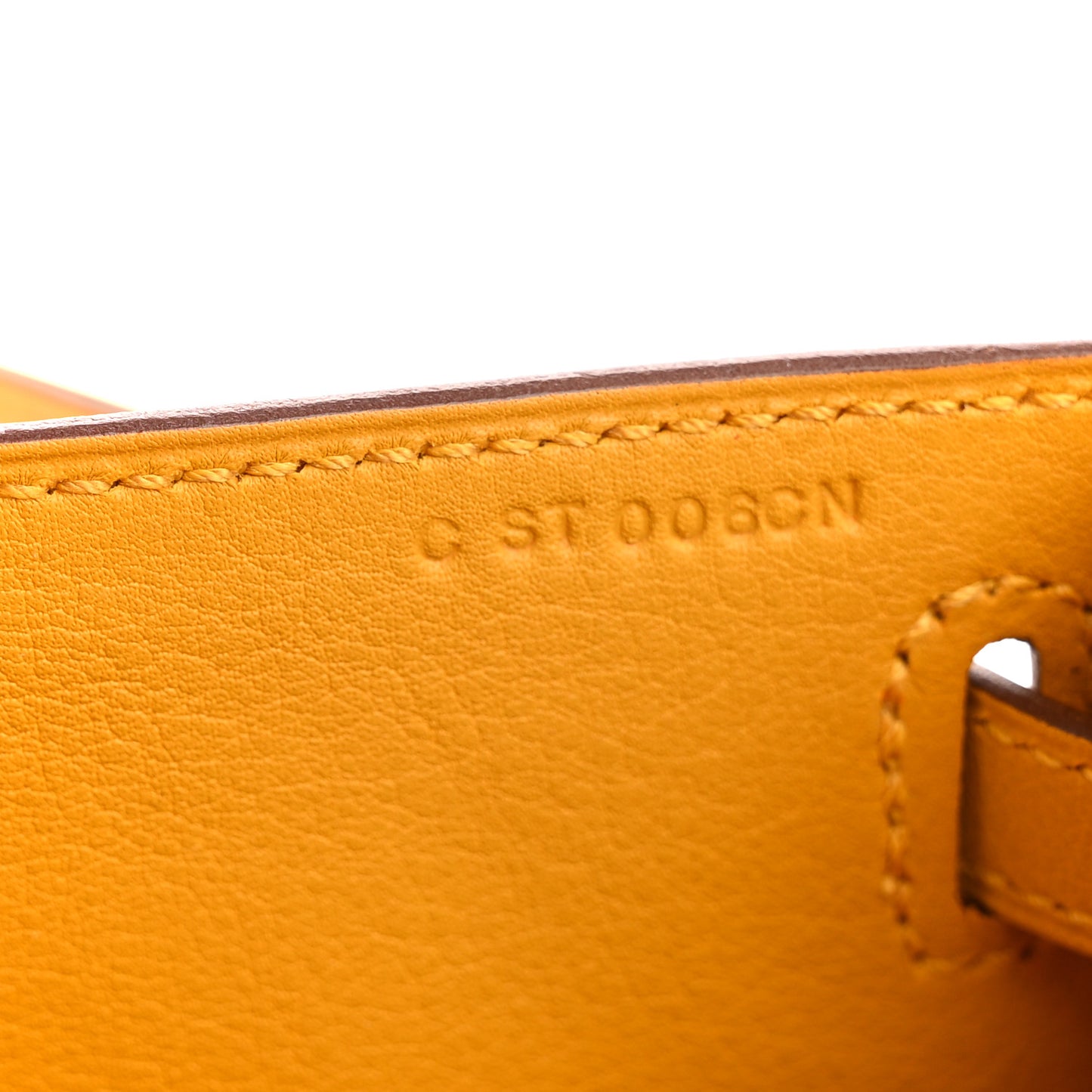 Swift Kelly Pochette Clutch Jaune Ambre