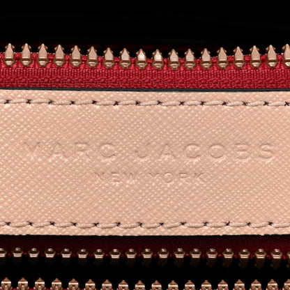 Marc Jacobs Saffiano Small Snapshot Camera Bag Red Beige 8 of 14