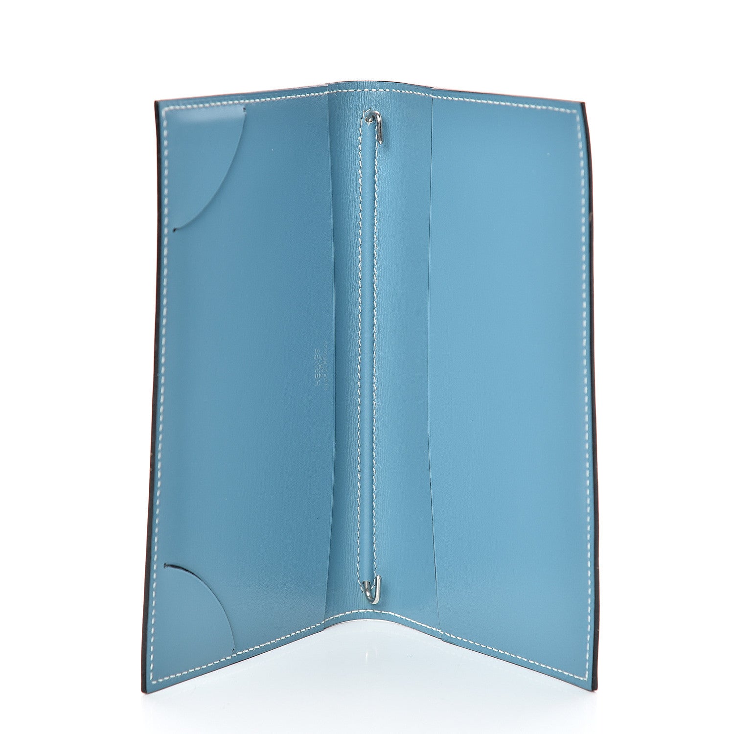 Hermes Box Vision II Agenda Cover Bleu Electrique Blue Jean 4 of 11