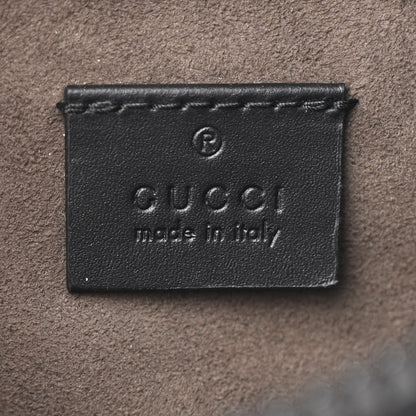 Gucci GG Supreme Monogram Belt Bag Black 6 of 10