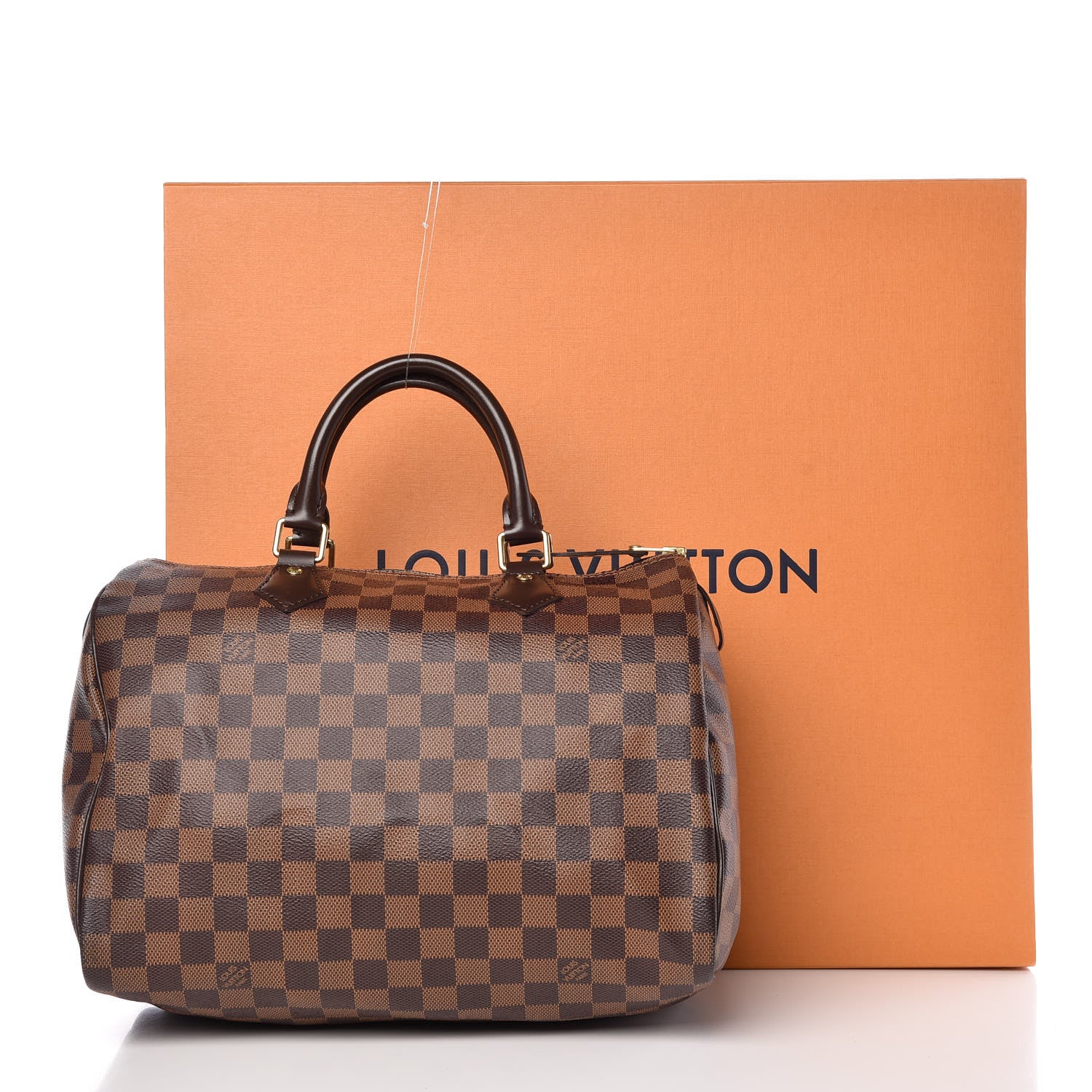 Louis Vuitton Damier Ebene Speedy 30 11 of 11