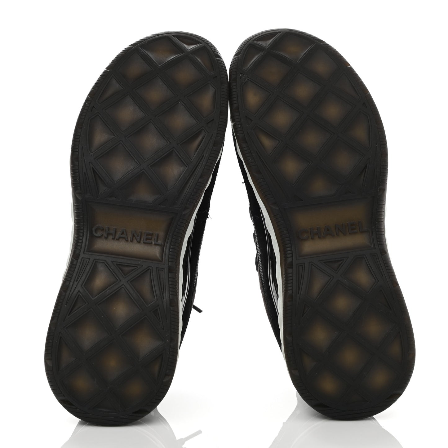 Fabric Suede CC Sneakers 38 Black Dark Grey
