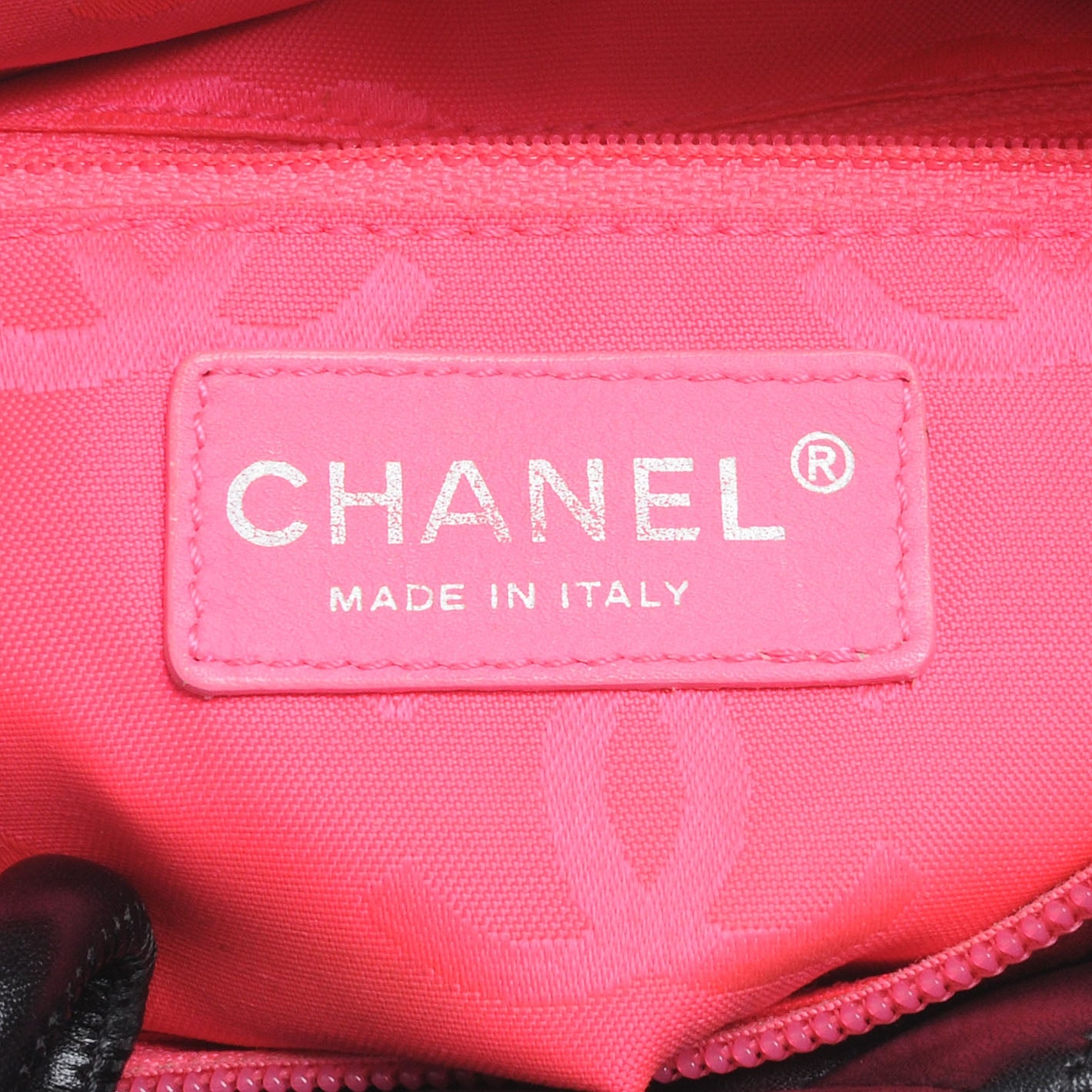 Chanel Calfskin Quilted Medium Cambon Black White 7 of 8