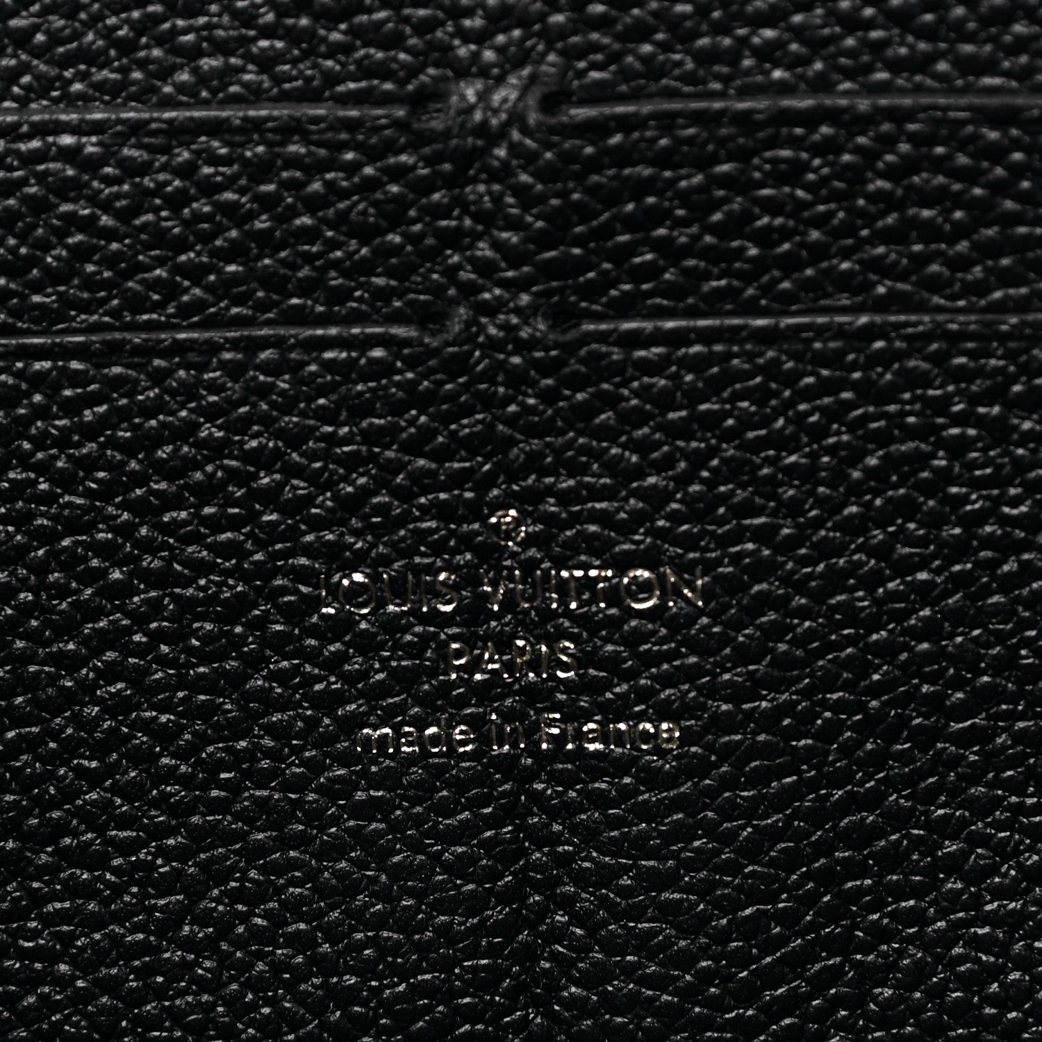 Louis Vuitton Empreinte Zippy Wallet Black 6 of 11