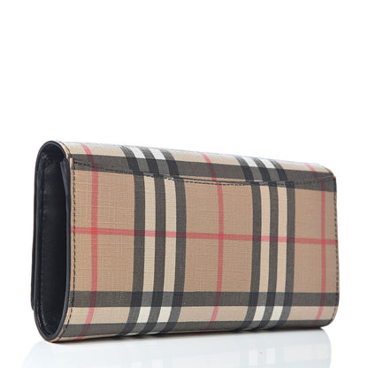 Burberry Vintage Check Halton Wallet Black 3 of 6
