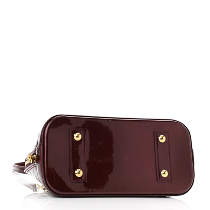 Louis Vuitton Vernis Alma BB Magenta 5 of 10
