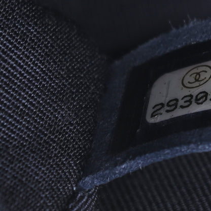 Chanel Caviar Quilted Medium Boy Flap Dark Blue 7 of 10
