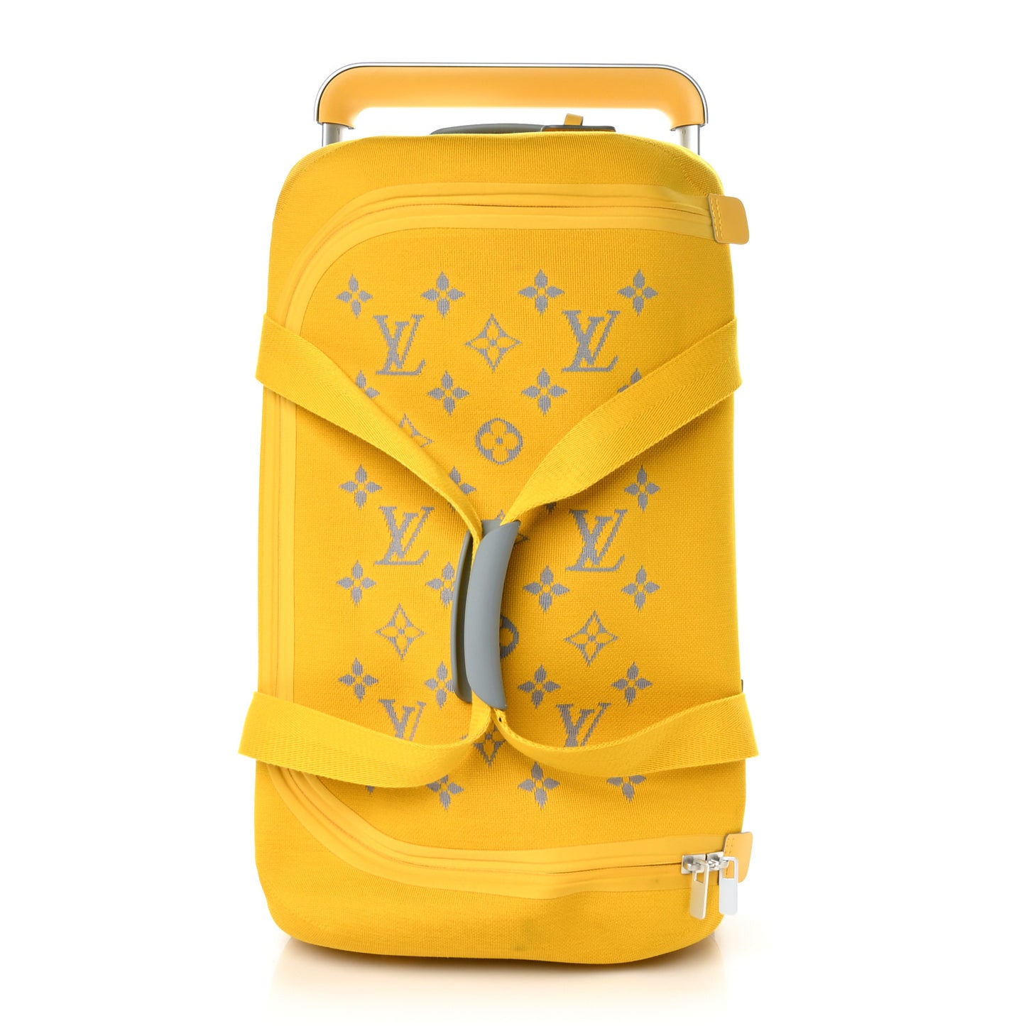 Knit Monogram Horizon Soft Duffle 55 Jaune