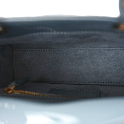 Christian Dior Patent Cannage Mini Lady Dior Light Blue 5 of 8